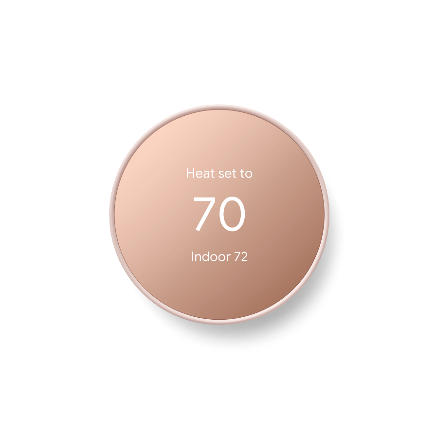 Nest Thermostat Snow